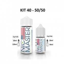 Kit 40 - 50/50 Nic Master